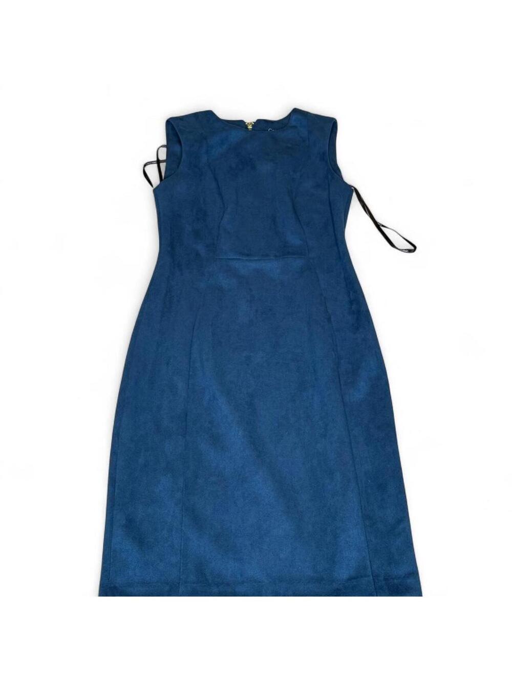 Calvin Klein Women's Navy Blue Sheath Dress Size 2